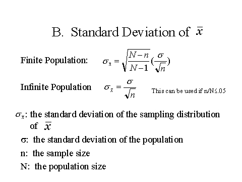 B. Standard Deviation of